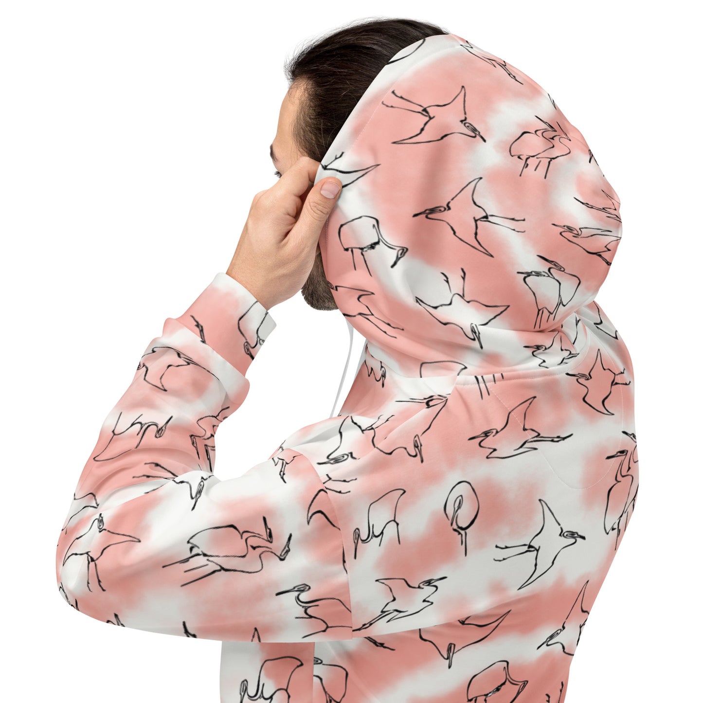 Zilla Egrets Hoodie Pinky-Zilla
