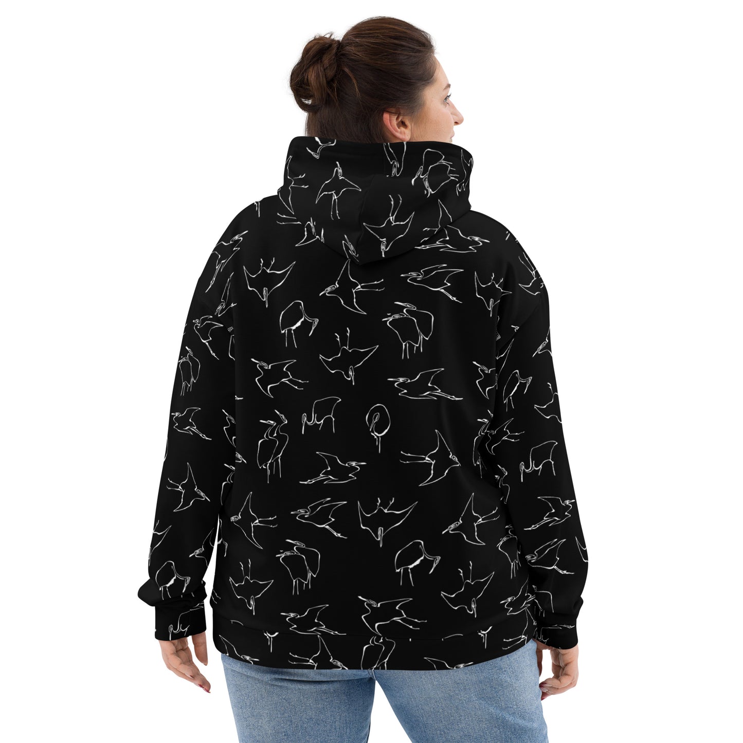 Zilla Egrets Hoodie Chalkboard-Zilla