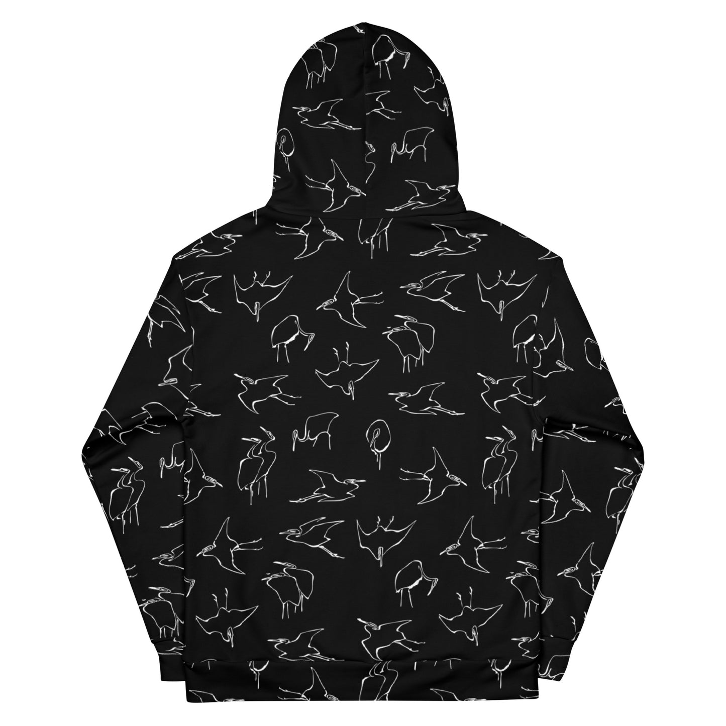 Zilla Egrets Hoodie Chalkboard-Zilla