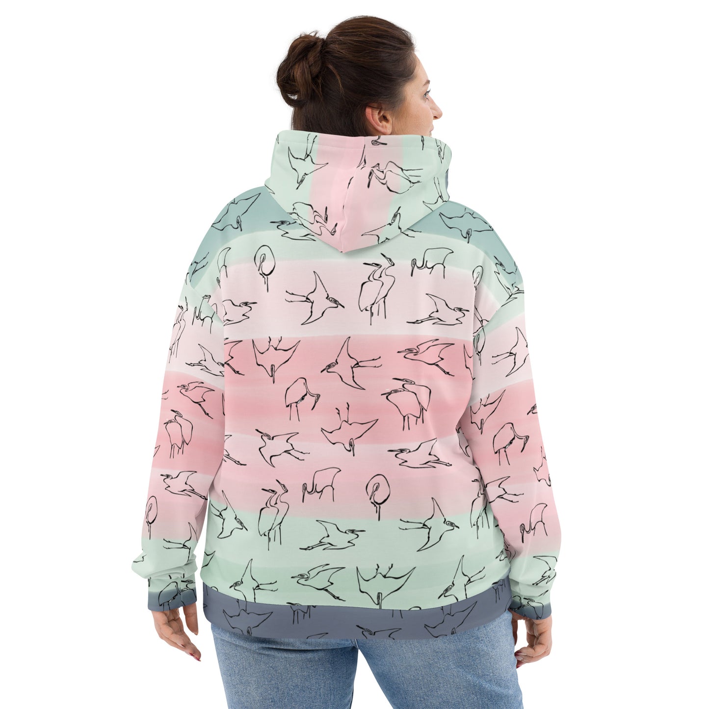 Zilla Egrets Hoodie Trifle-Zilla