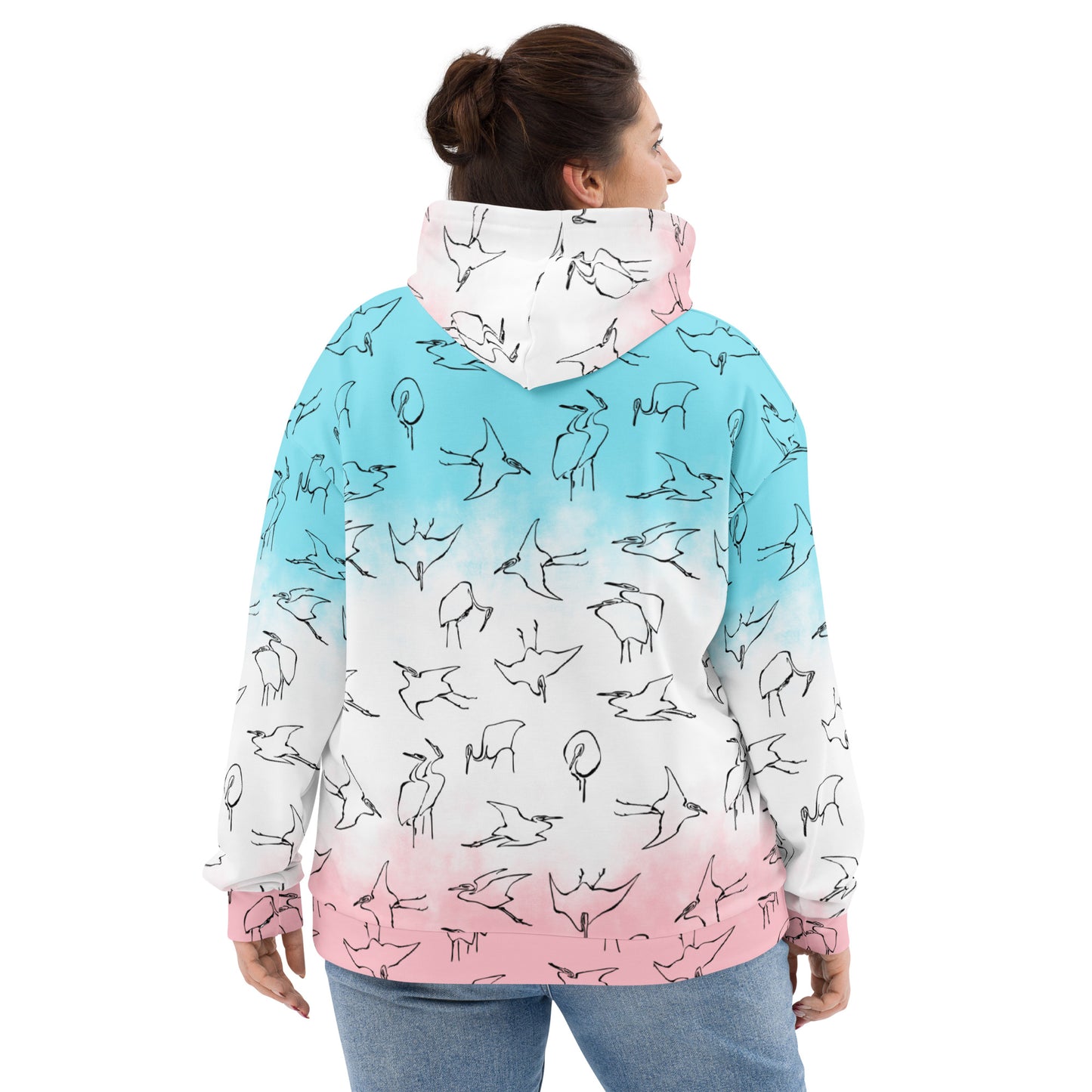 Zilla Egrets Hoodie Bubblegum-Zilla