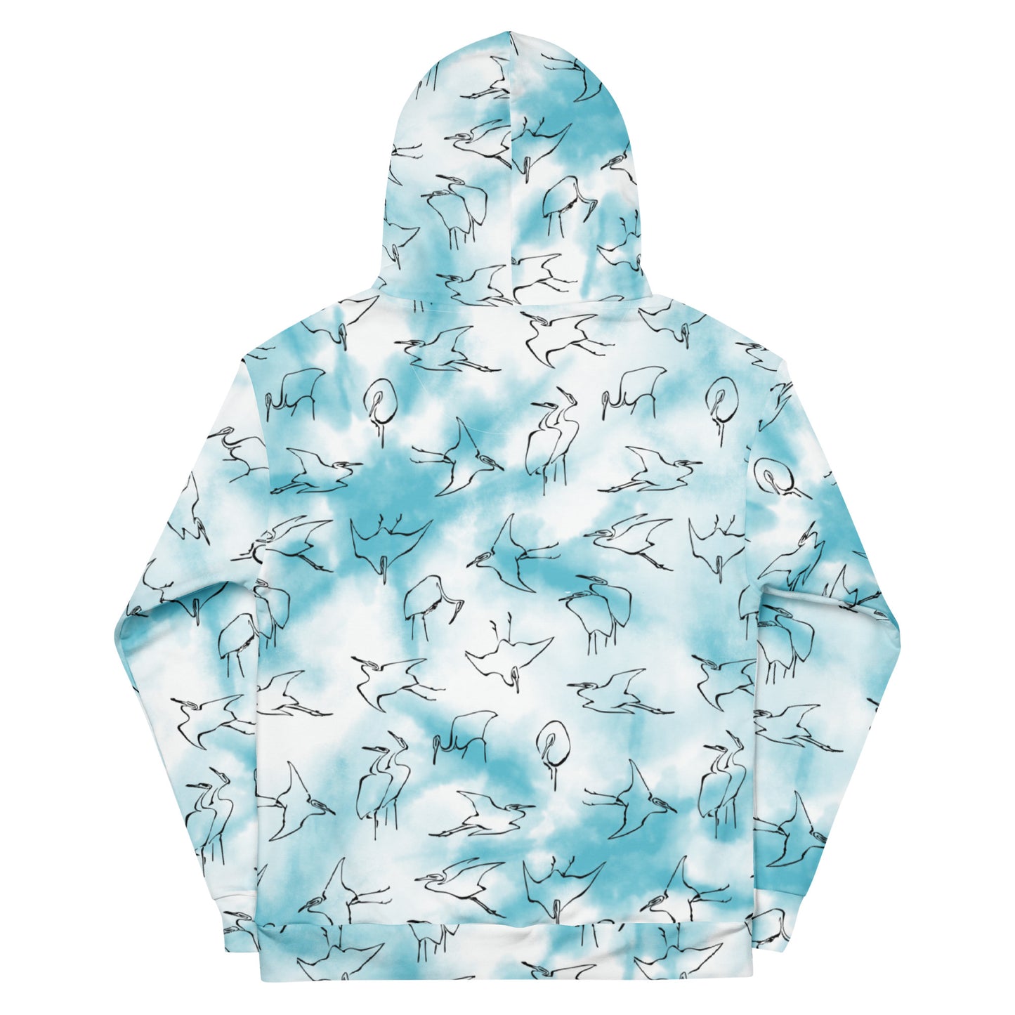 Zilla Egrets Hoodie Blue Sky-Zilla