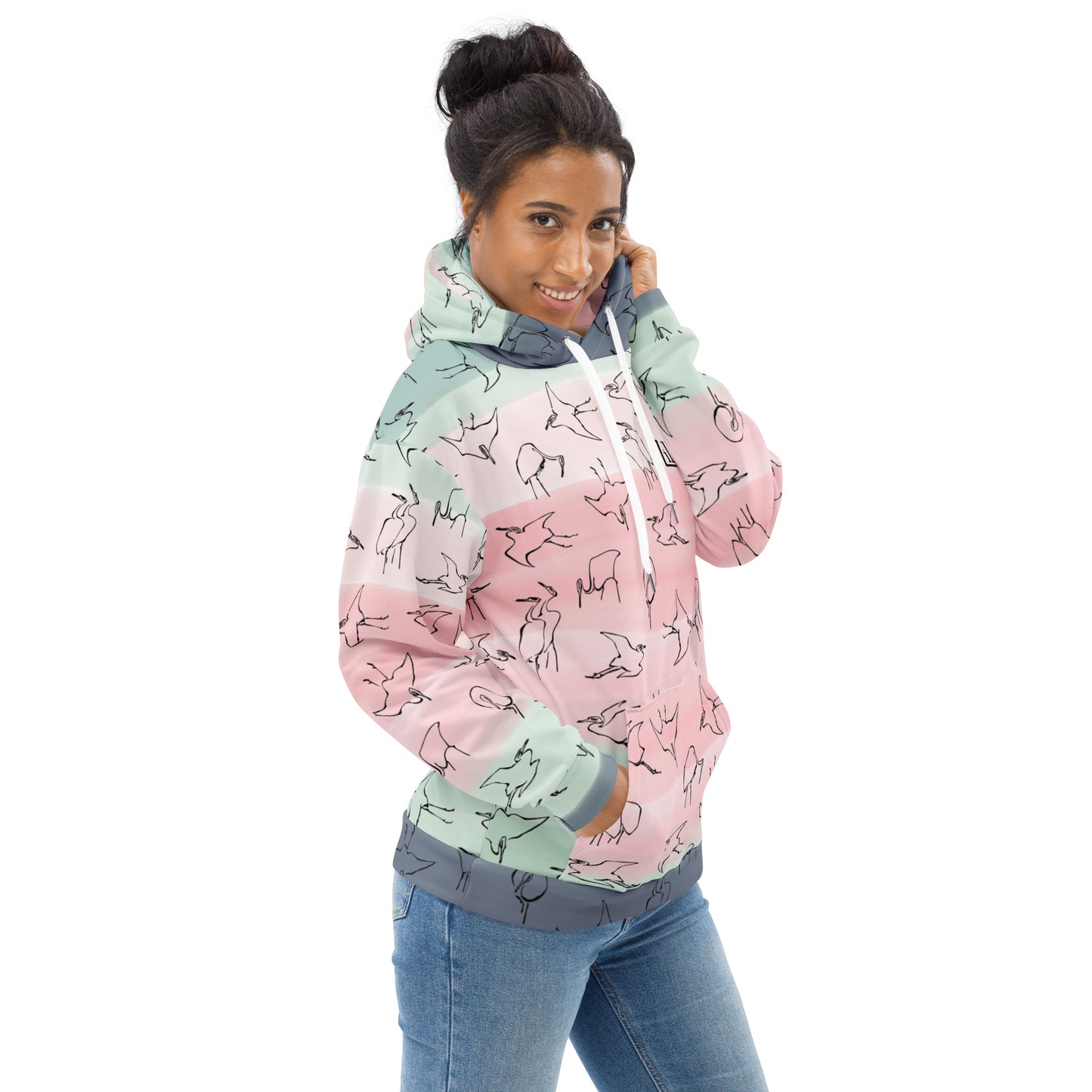Zilla Egrets Hoodie Trifle-Zilla