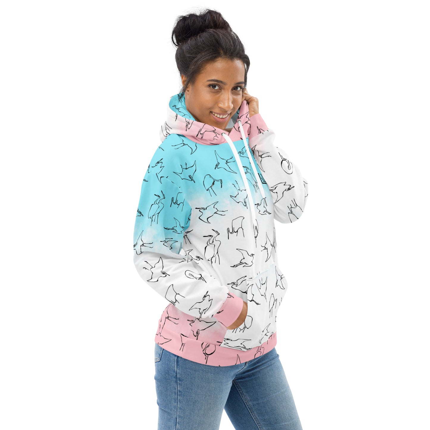 Zilla Egrets Hoodie Bubblegum-Zilla