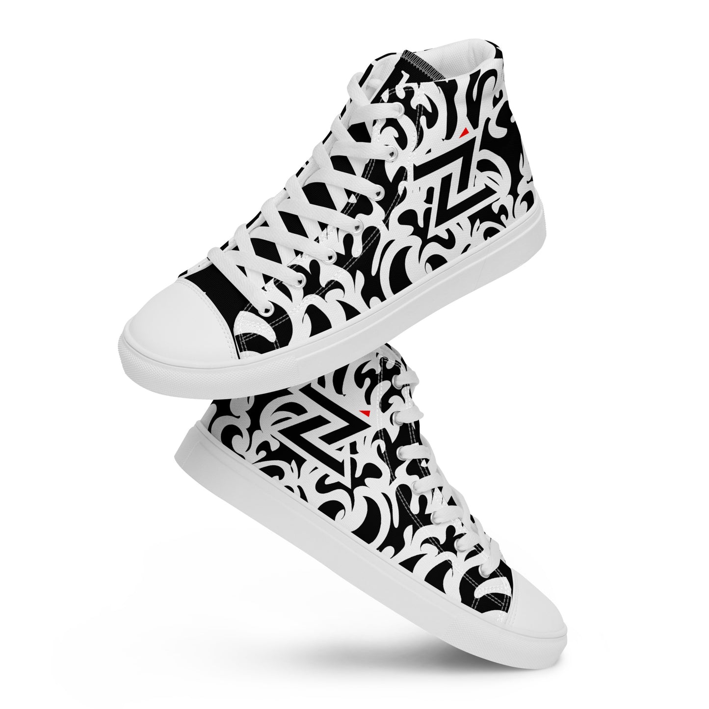 Zilla BigTruck Doodle1 High Top Canvas Shoes-Zilla