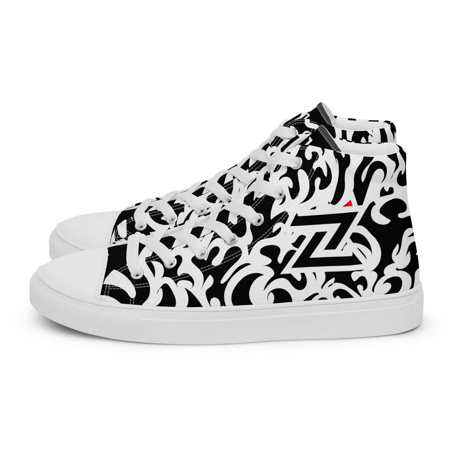 Zilla BigTruck Doodle1 High Top Canvas Shoes-Zilla
