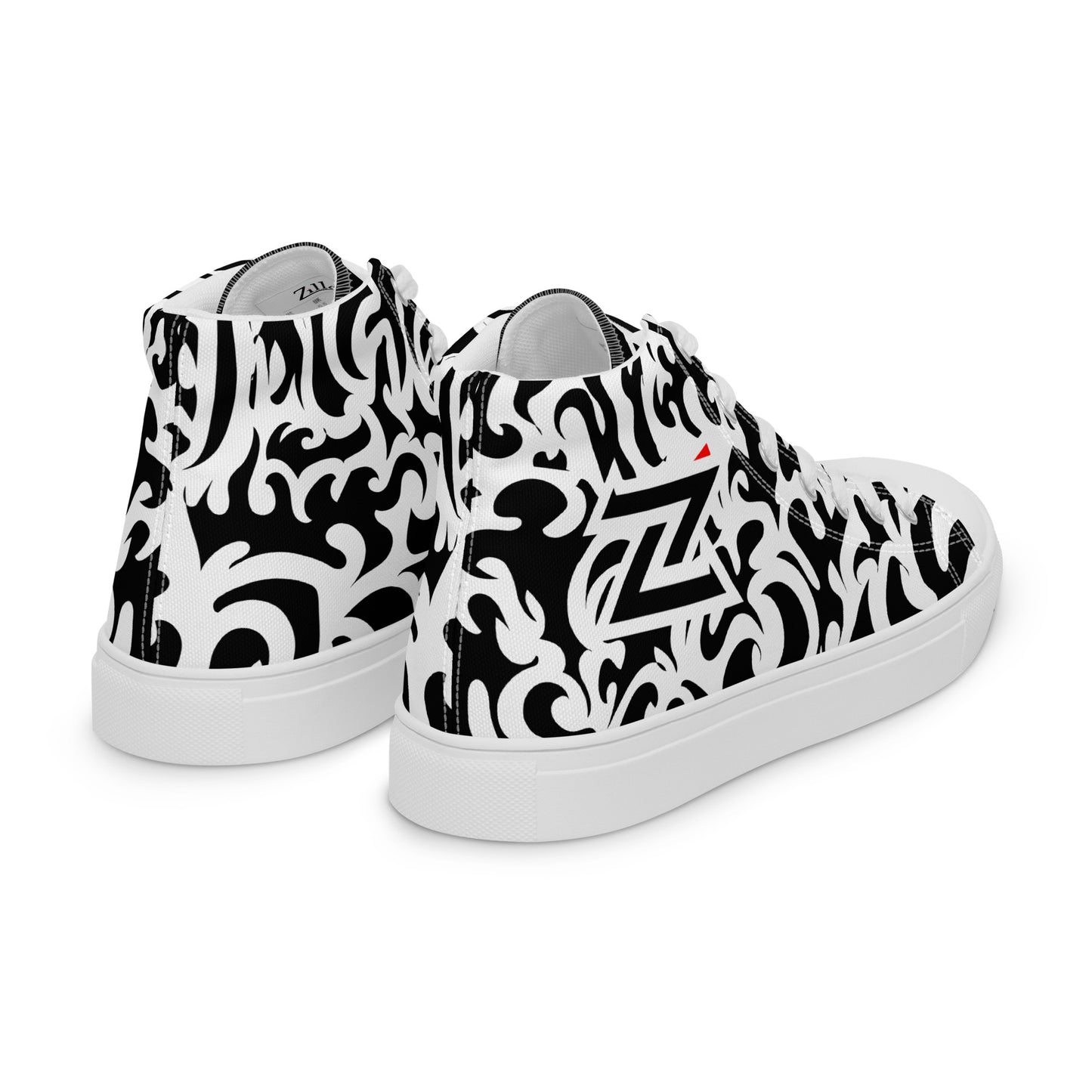 Zilla BigTruck Doodle1 High Top Canvas Shoes-Zilla