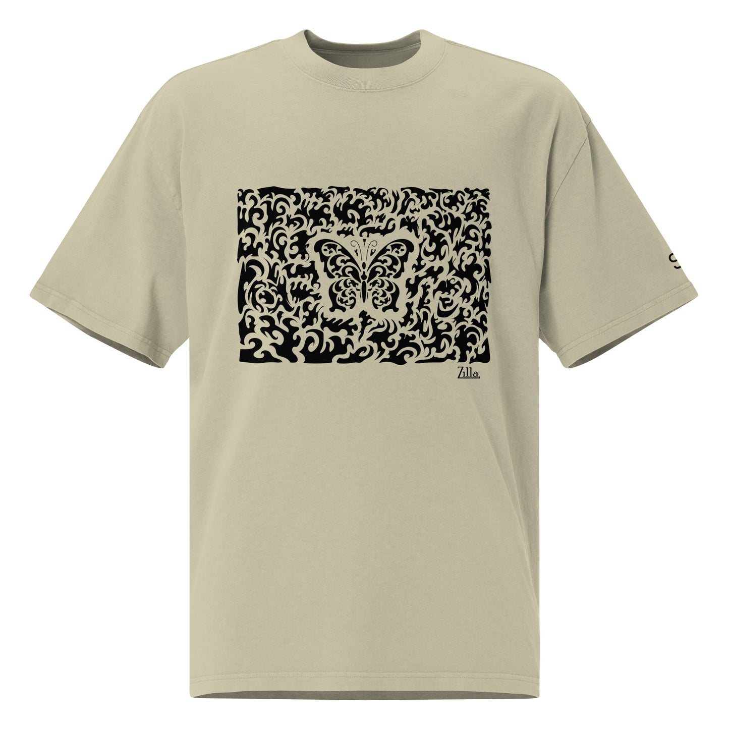 Zilla Sean Tighe Butterfly Oversized Tee-Zilla