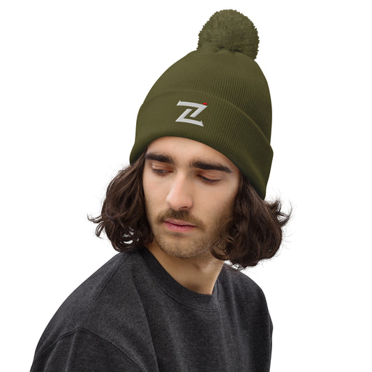 Zilla Winter Raiders Z Pom Pom Beanie (W)-Zilla