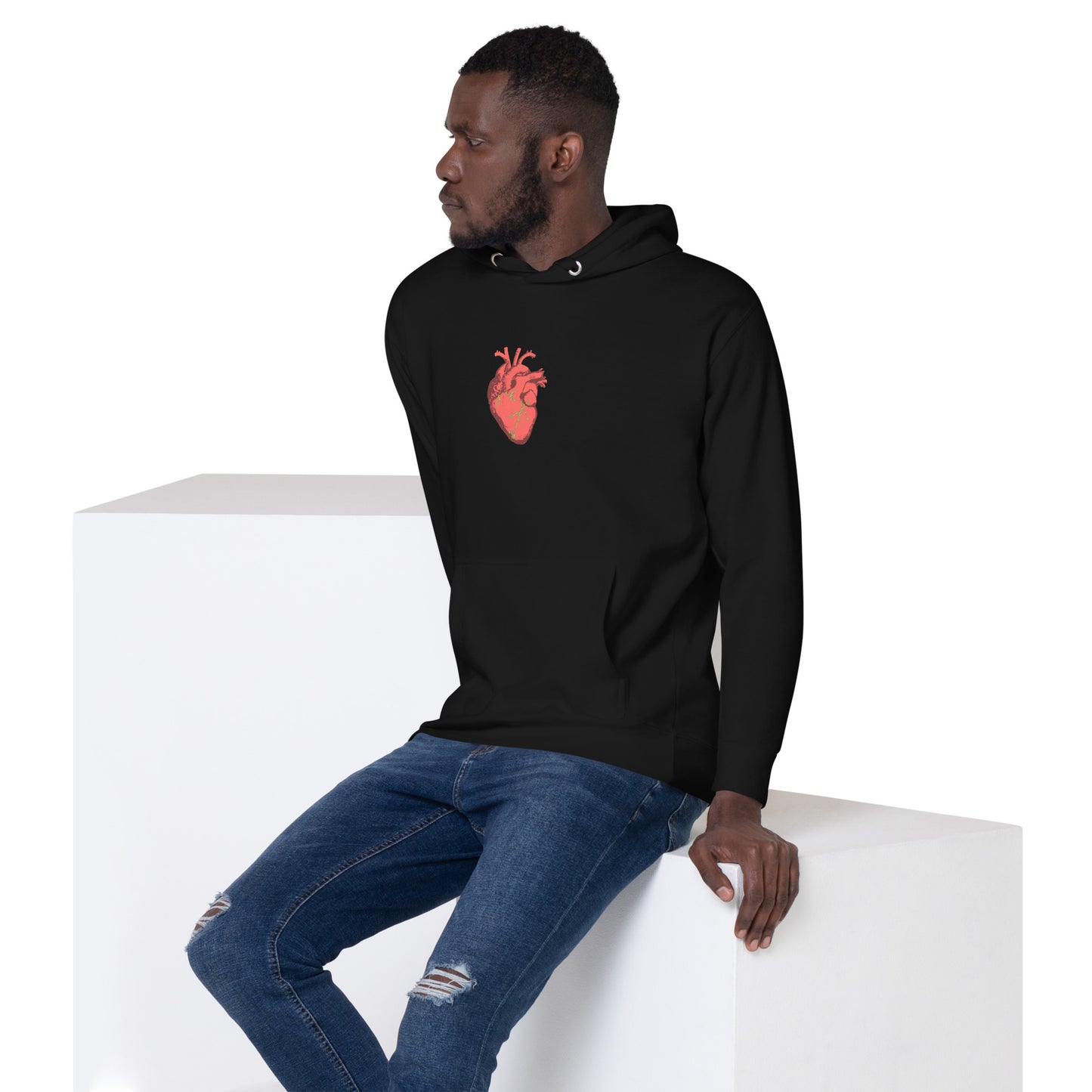 Zilla Monster Heart Hoodie (Lime)-Zilla