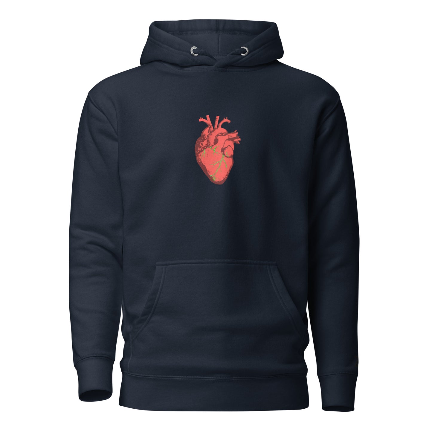 Zilla Monster Heart Hoodie (Lime)-Zilla