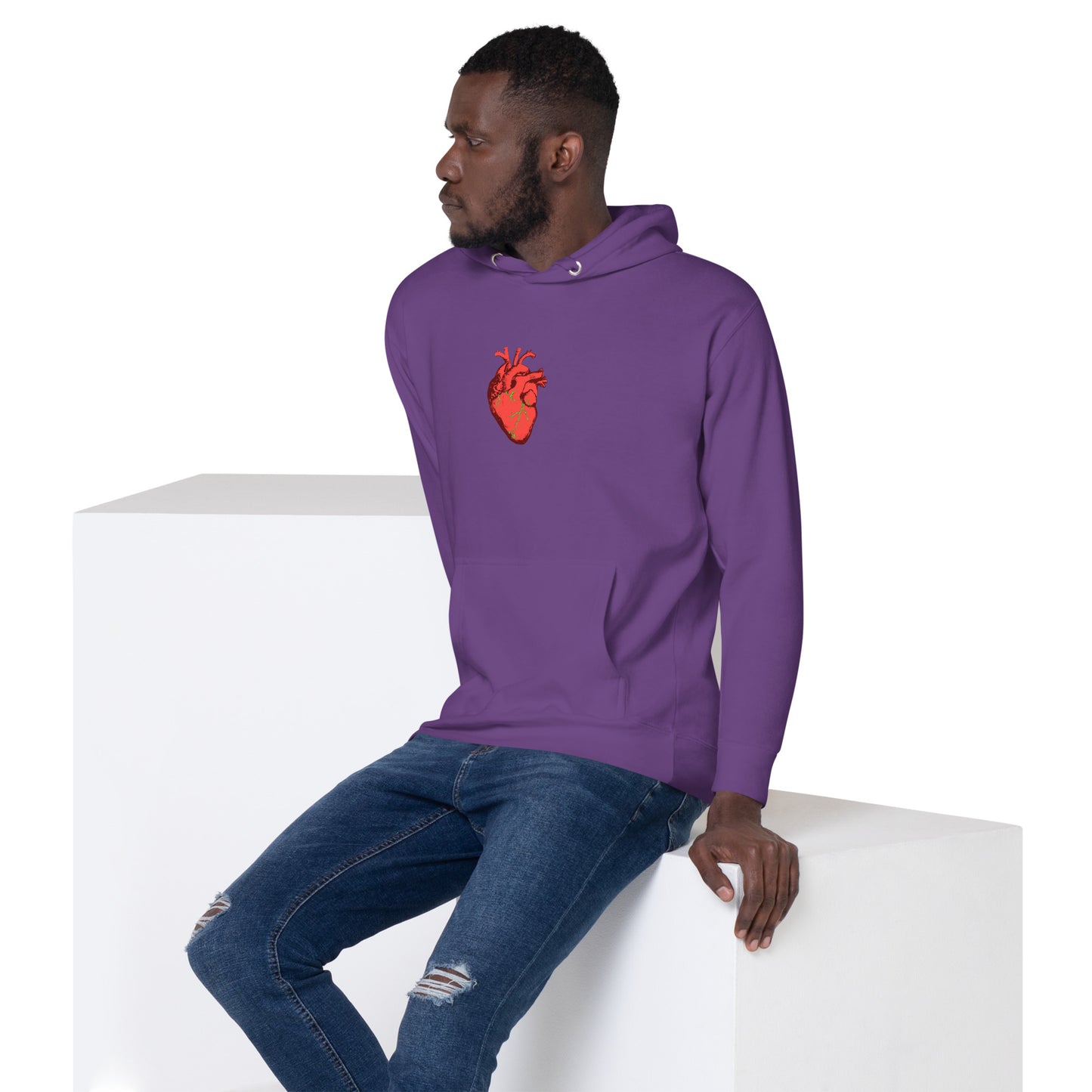 Zilla Monster Heart Hoodie (Lime)-Zilla