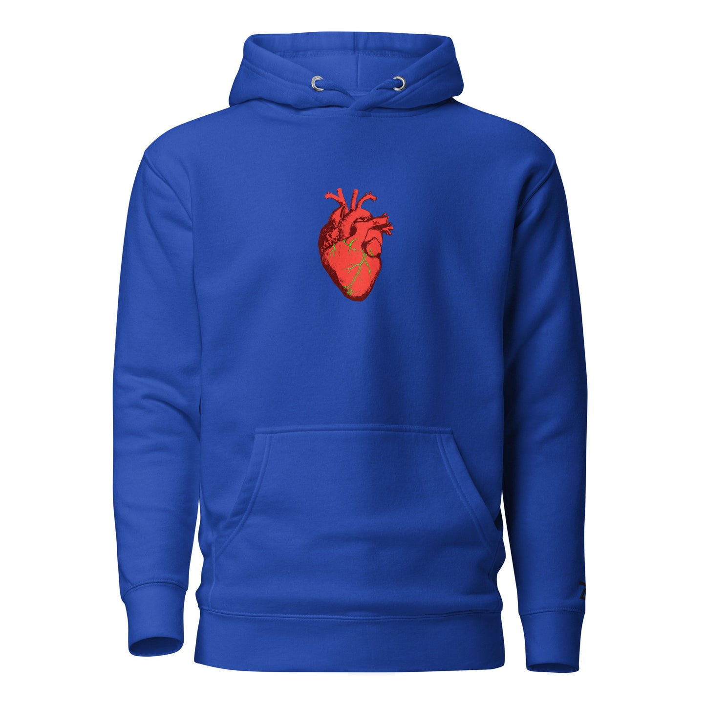 Zilla Monster Heart Hoodie (Lime)-Zilla