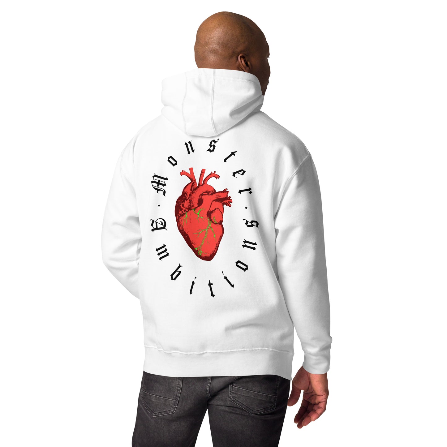 Zillla Monster Heart Hoodie-Zilla