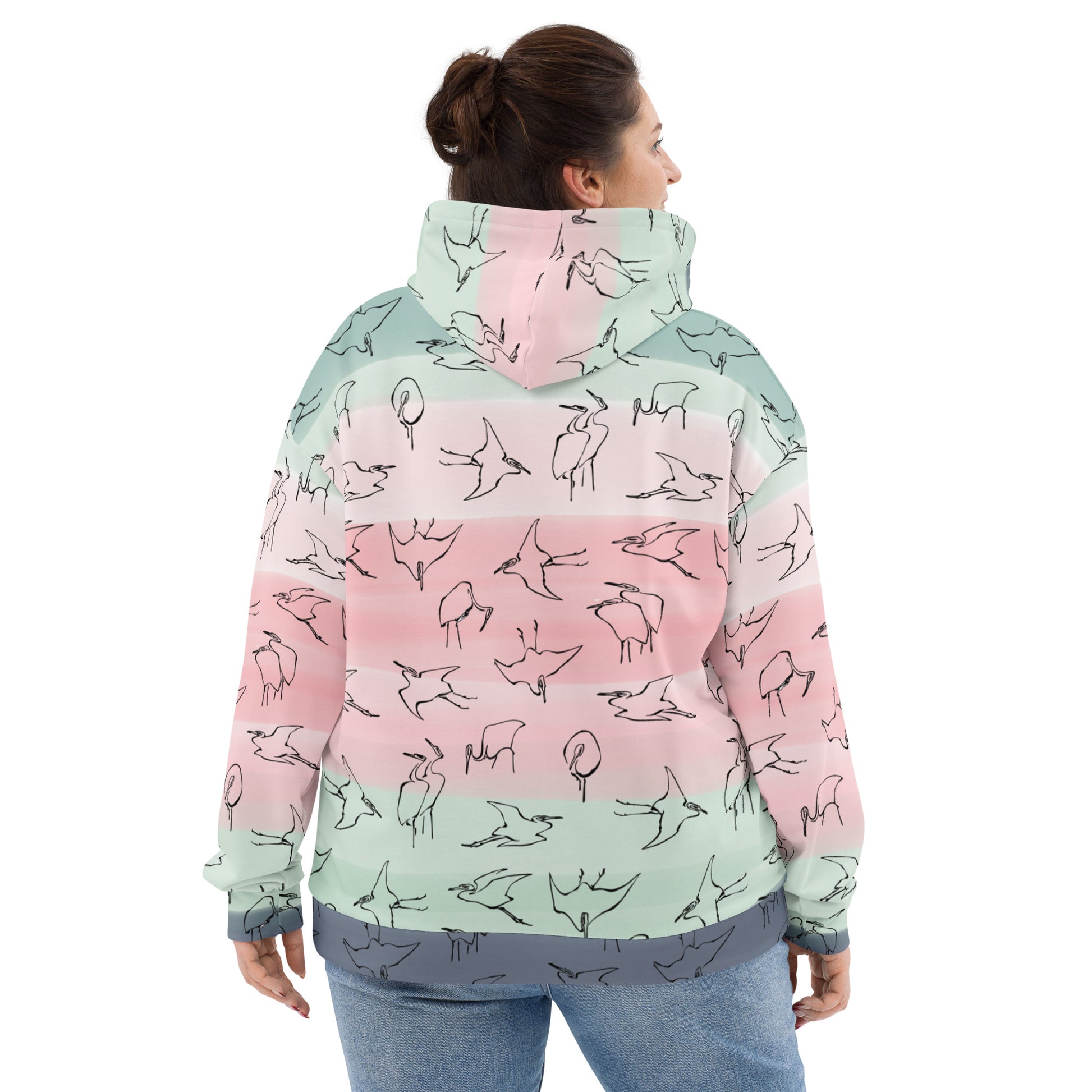 Zilla Egrets Hoodie Trifle-Zilla