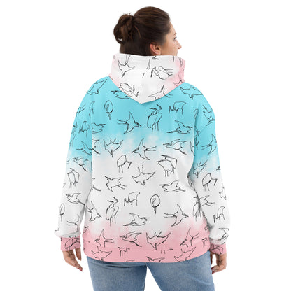 Zilla Egrets Hoodie Bubblegum-Zilla