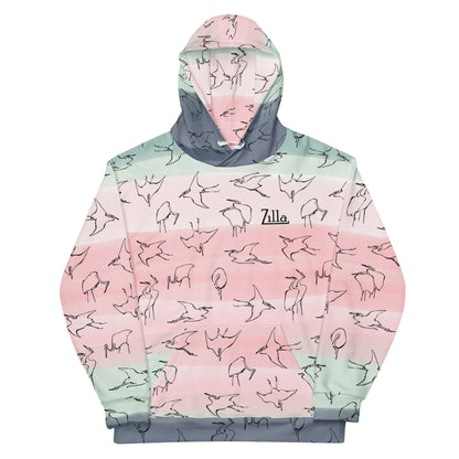 Zilla Egrets Hoodie Trifle-Zilla