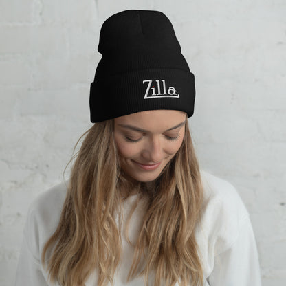 Zilla Stitched Up Zilla Cuffed Beanie (W)-Zilla