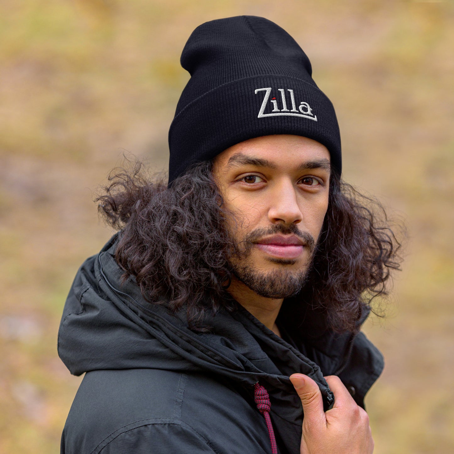 Zilla Stitched Up Zilla Cuffed Beanie (W)-Zilla