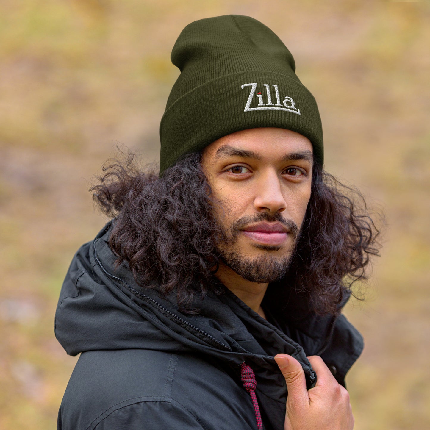 Zilla Stitched Up Zilla Cuffed Beanie (W)-Zilla