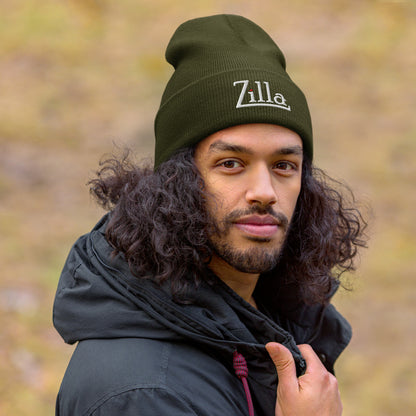 Zilla Stitched Up Zilla Cuffed Beanie (W)-Zilla