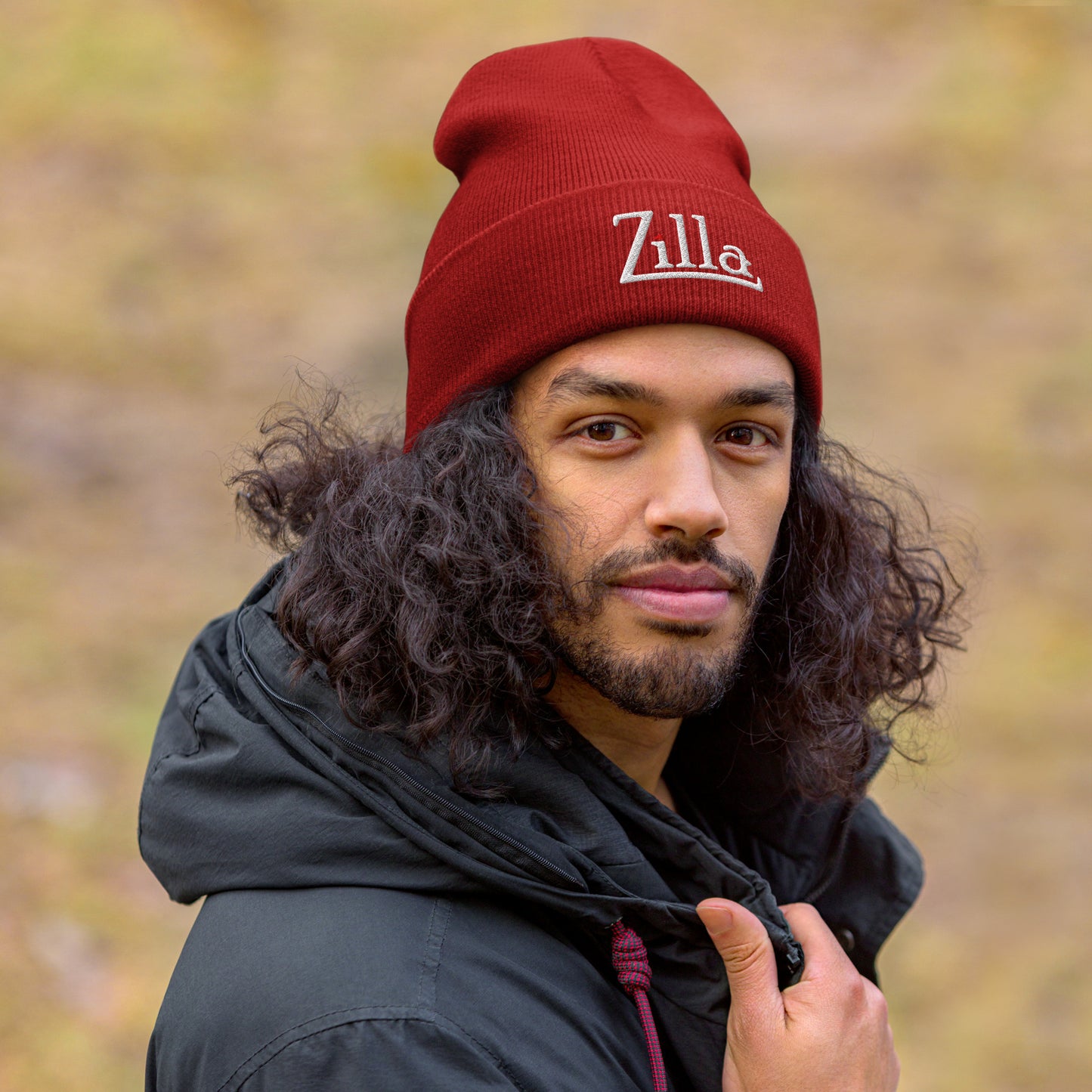 Zilla Stitched Up Zilla Cuffed Beanie (W)-Zilla