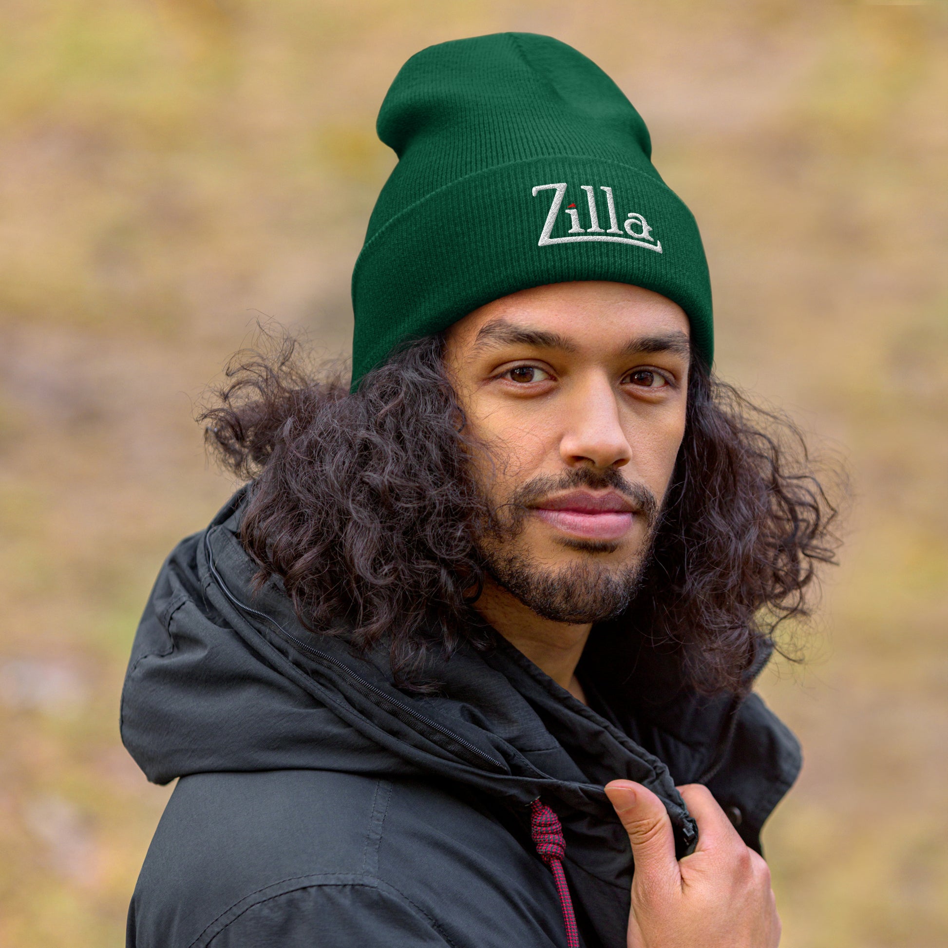 Zilla Stitched Up Zilla Cuffed Beanie (W)-Zilla