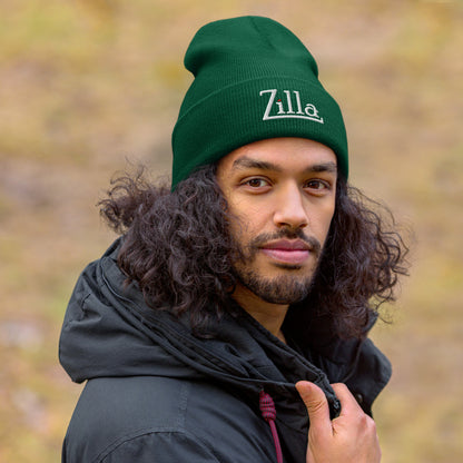 Zilla Stitched Up Zilla Cuffed Beanie (W)-Zilla