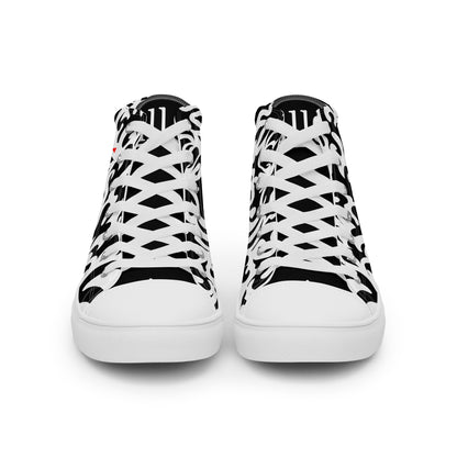 Zilla BigTruck Doodle1 High Top Canvas Shoes-Zilla