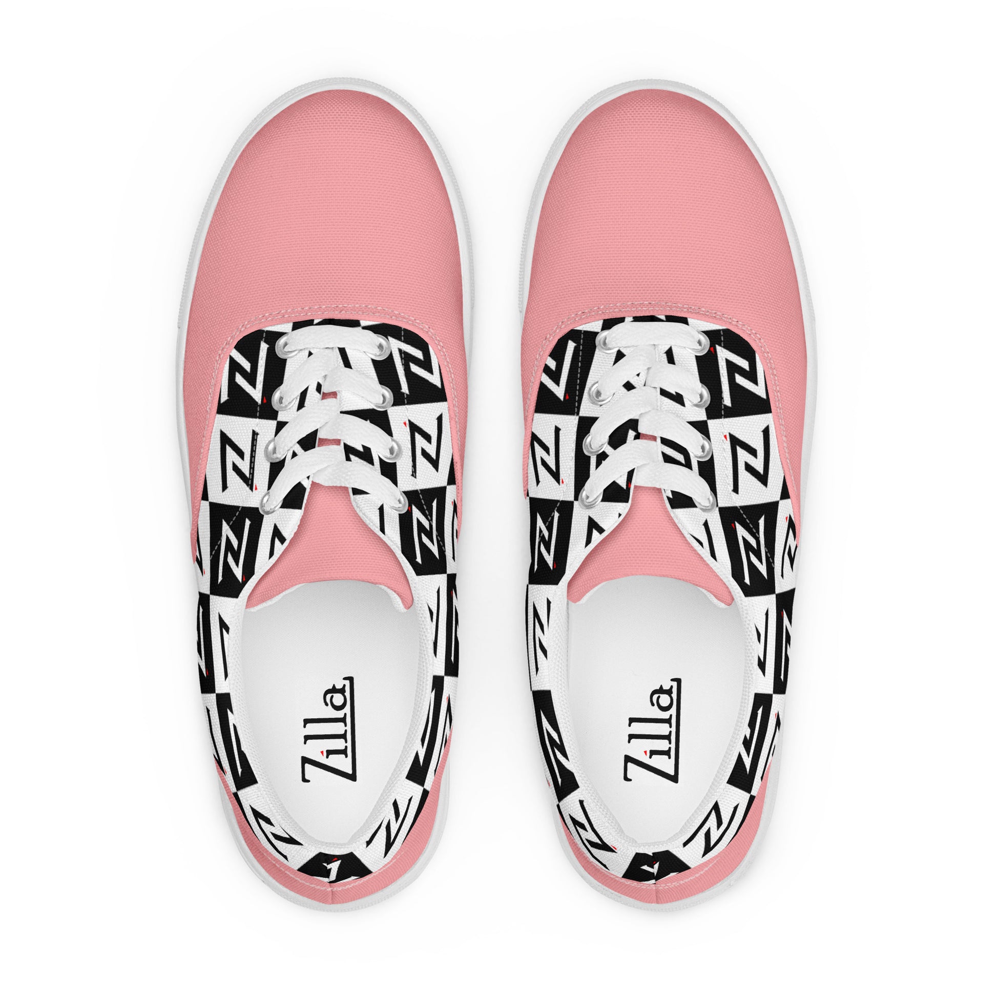 Zilla Pickup Canvas Shoes Pink-Zilla