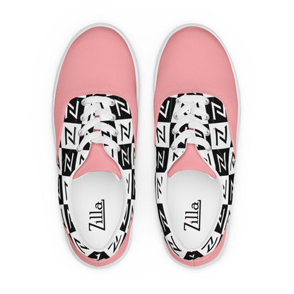 Zilla Pickup Canvas Shoes Pink-Zilla