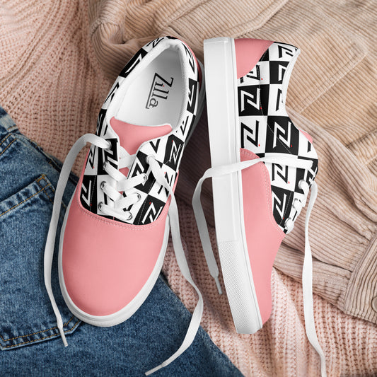 Zilla Pickup Canvas Shoes Pink-Zilla