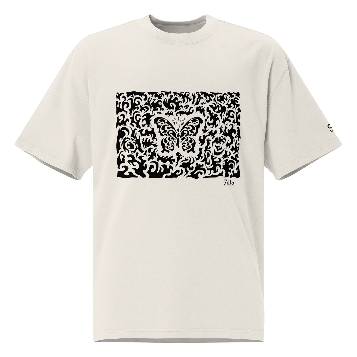 Zilla Sean Tighe Butterfly Oversized Tee-Zilla