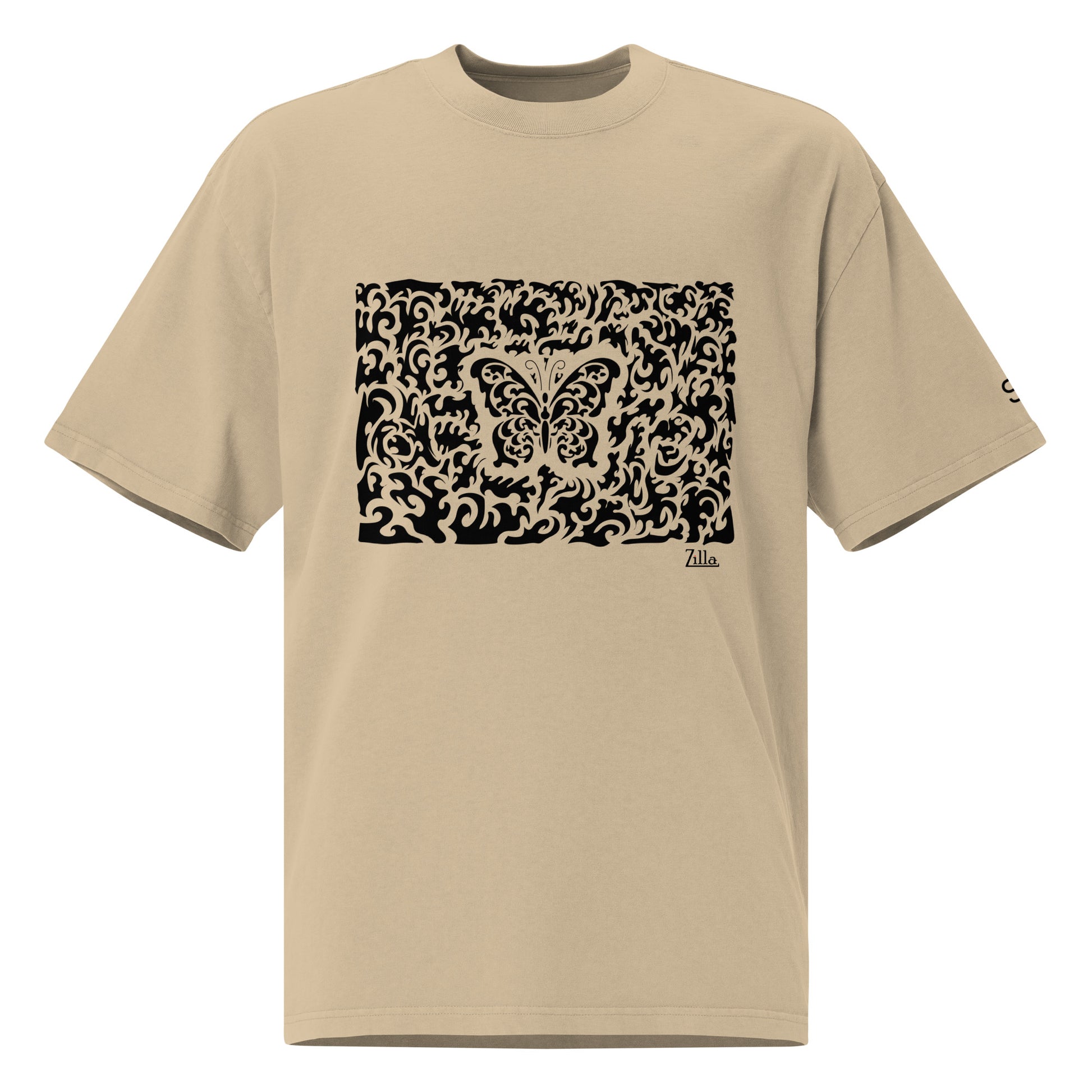 Zilla Sean Tighe Butterfly Oversized Tee-Zilla
