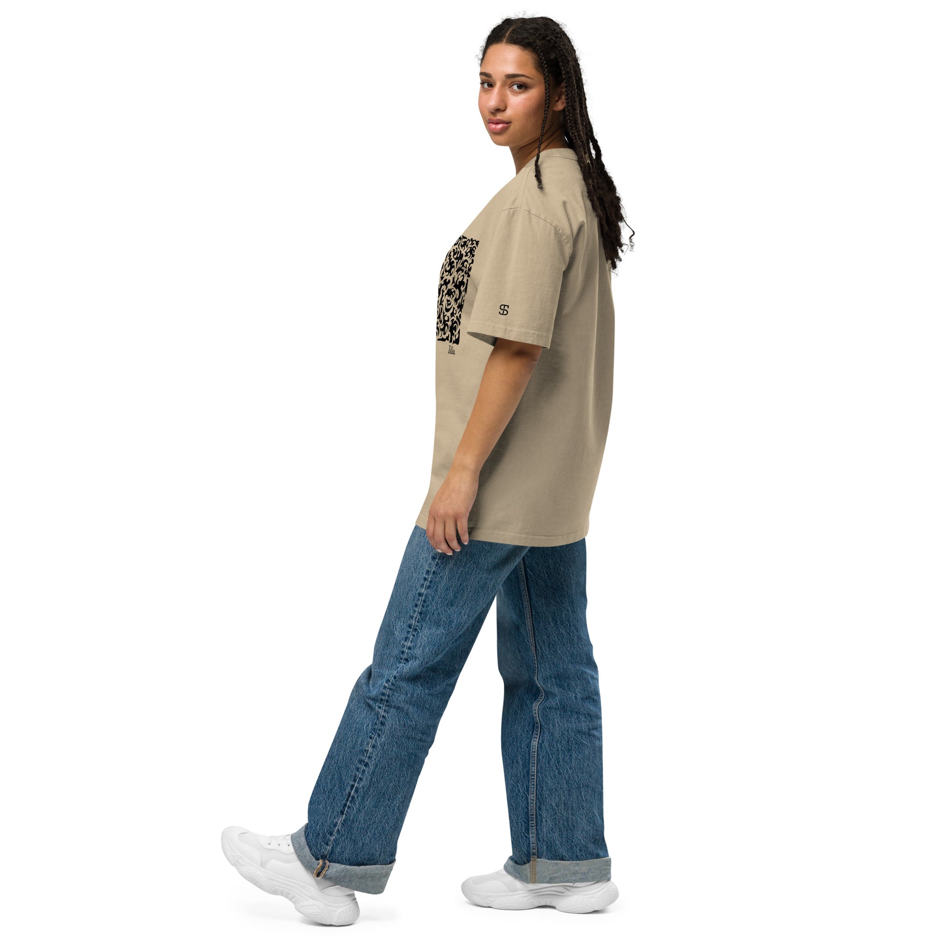 Zilla Sean Tighe Butterfly Oversized Tee-Zilla