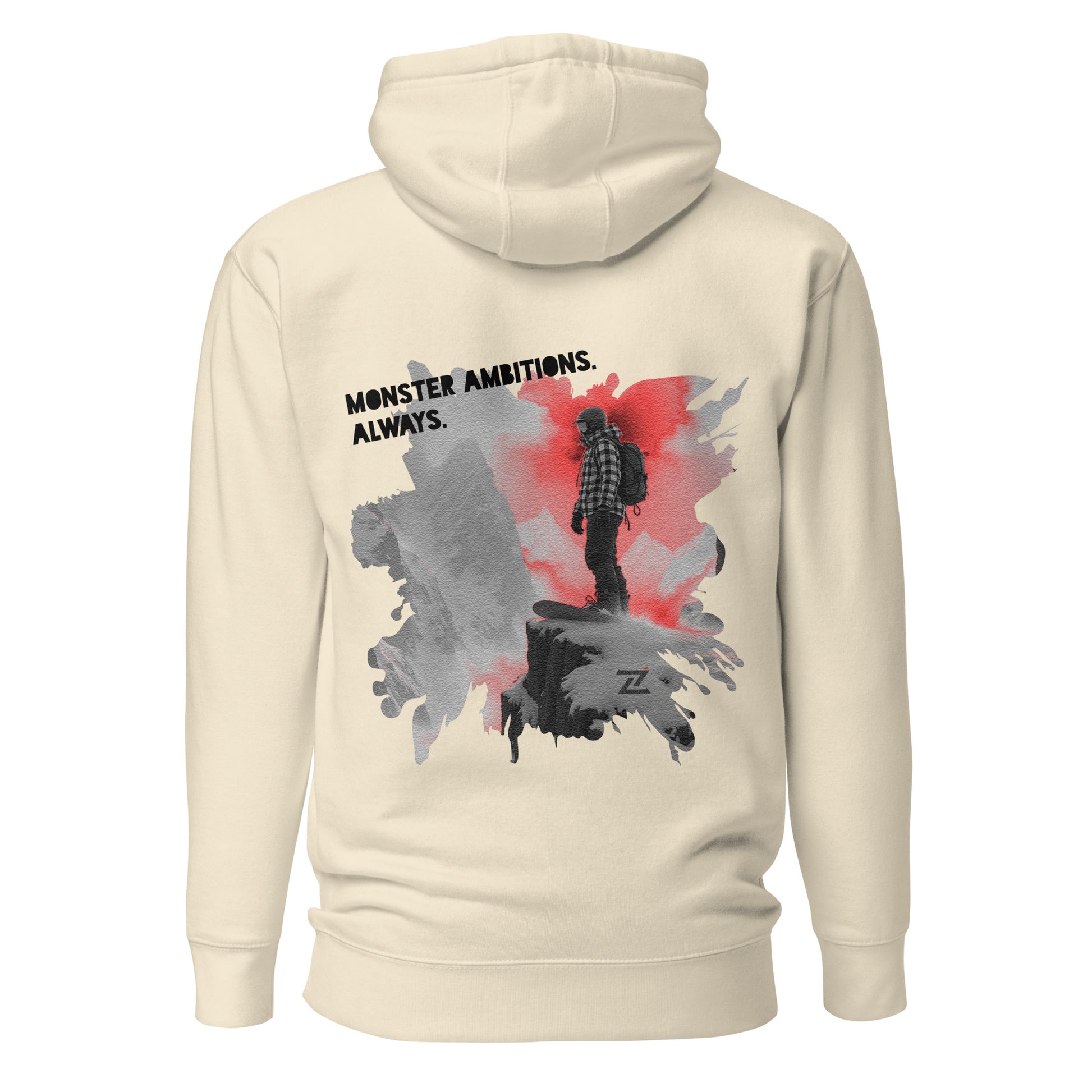 Zilla Whiteout Hoodie-Zilla