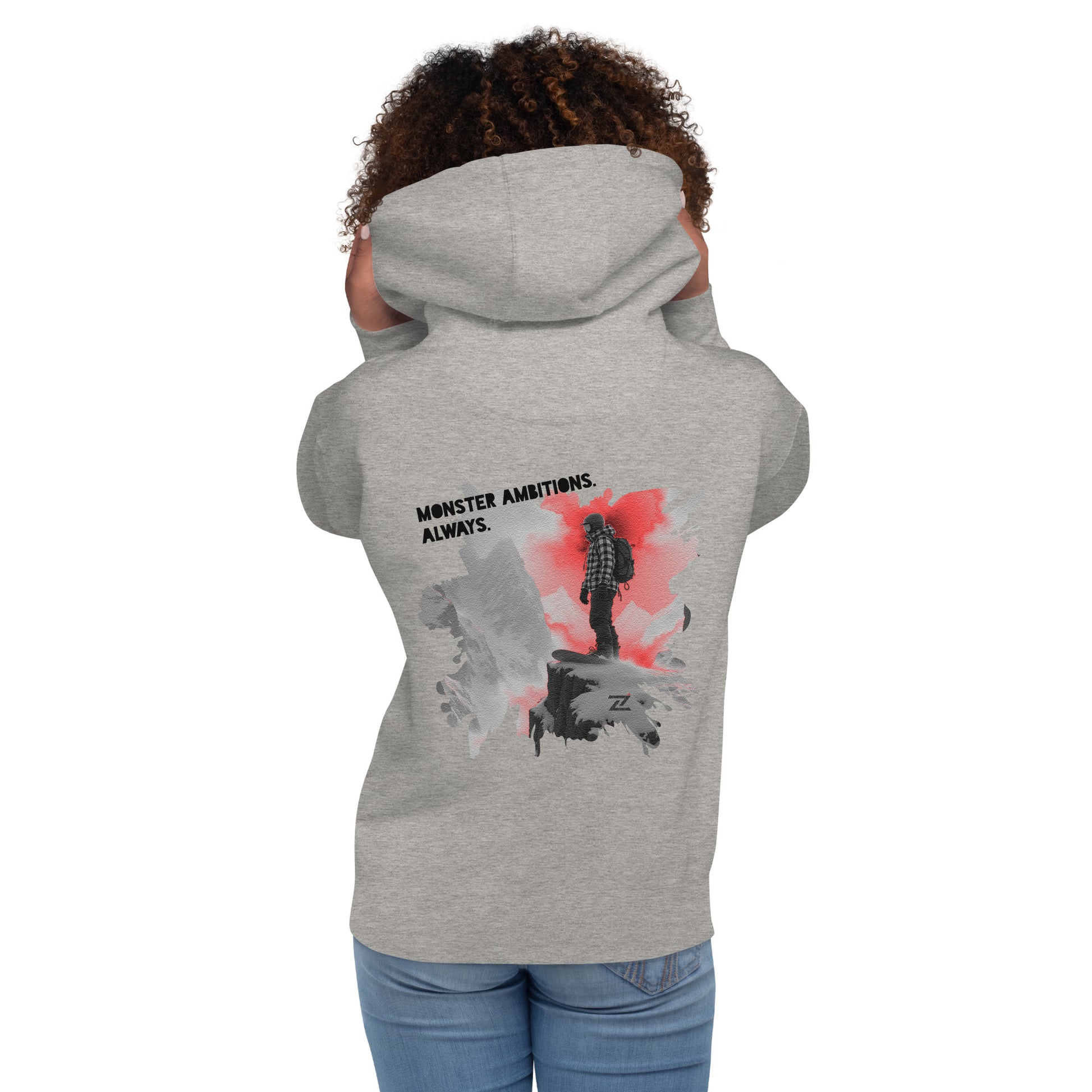 Zilla Whiteout Hoodie-Zilla