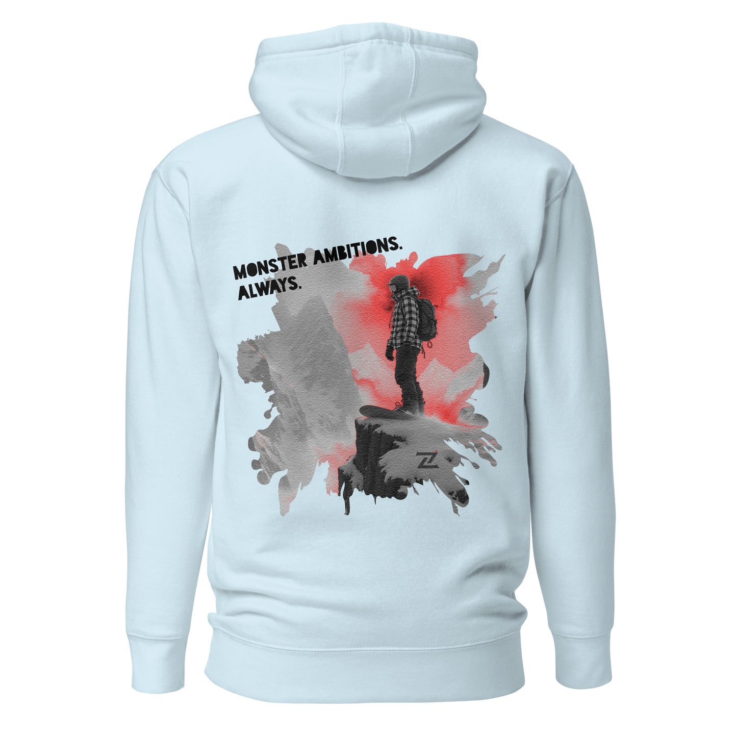 Zilla Whiteout Hoodie-Zilla