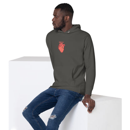 Zilla Monster Heart Hoodie (Lime)-Zilla