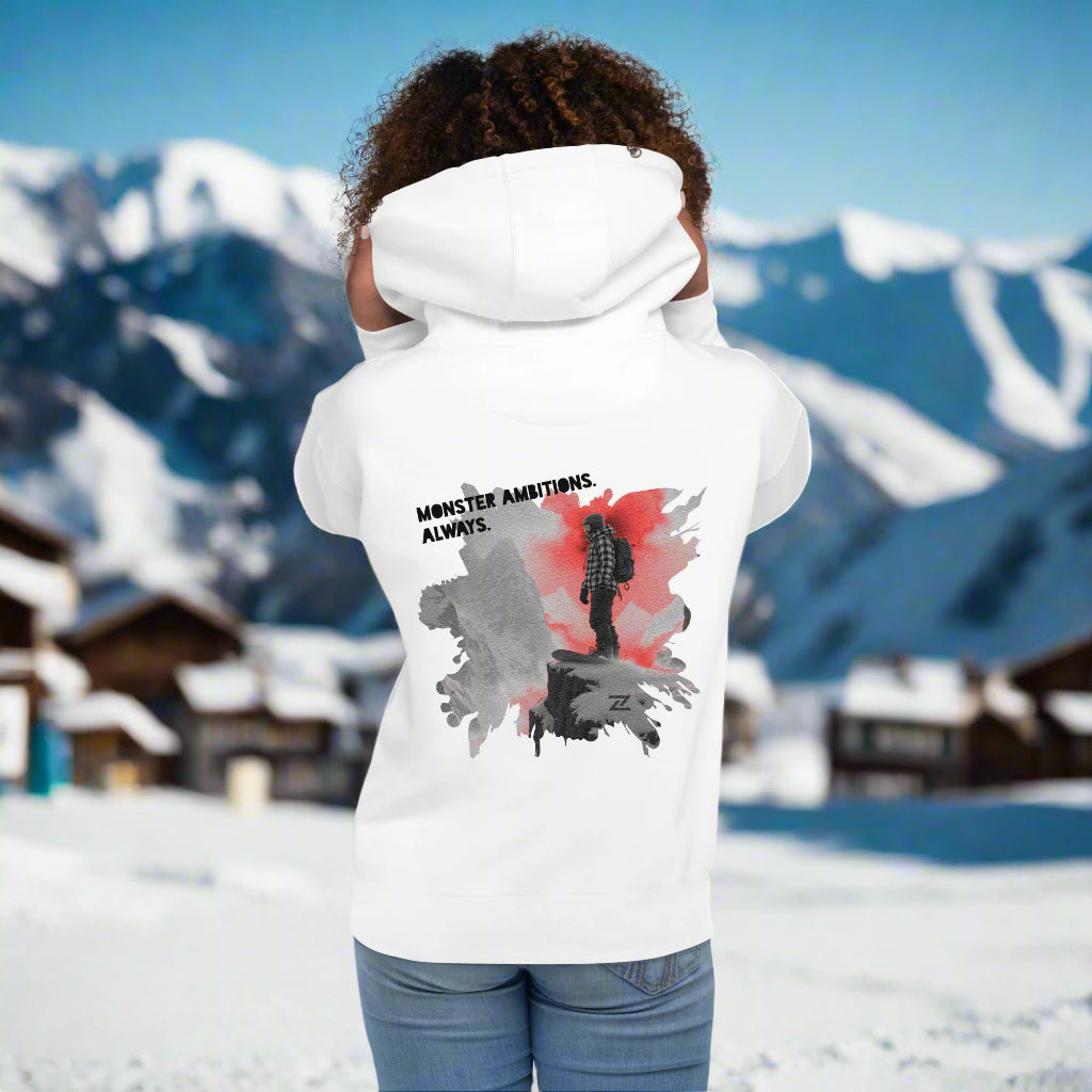 Zilla Whiteout Hoodie-Zilla