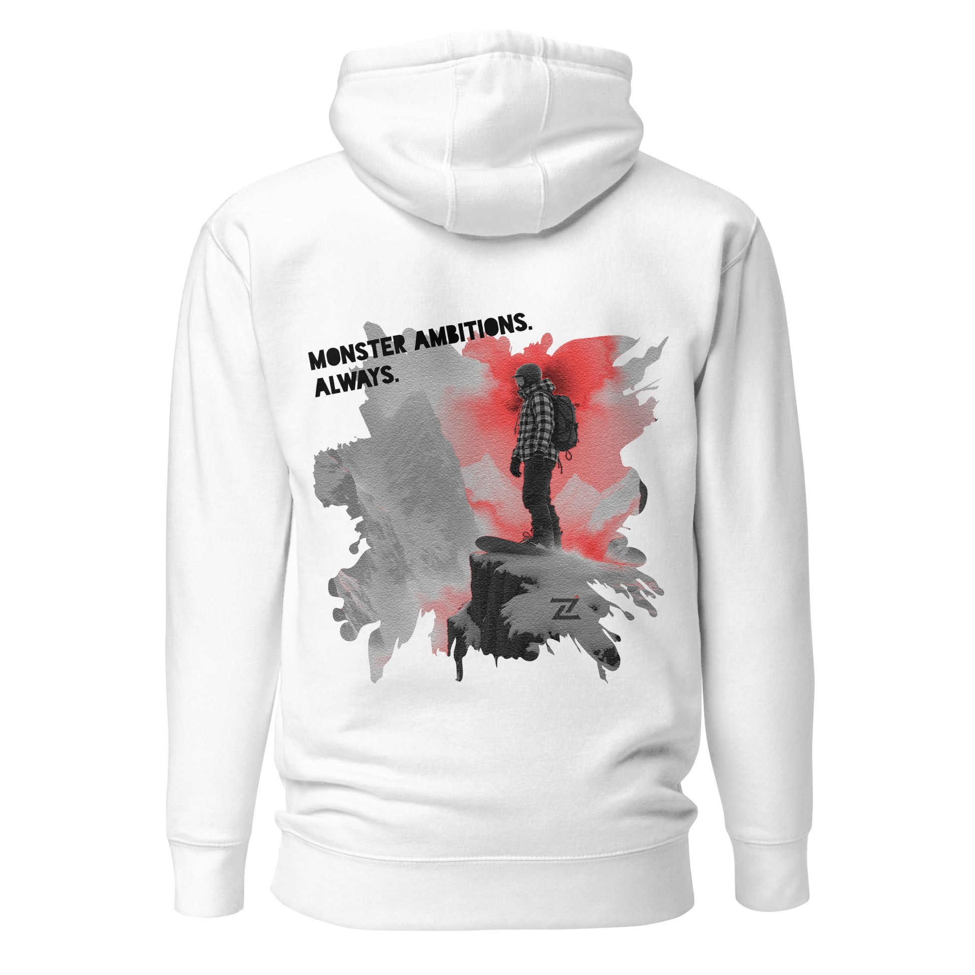 Zilla Whiteout Hoodie-Zilla