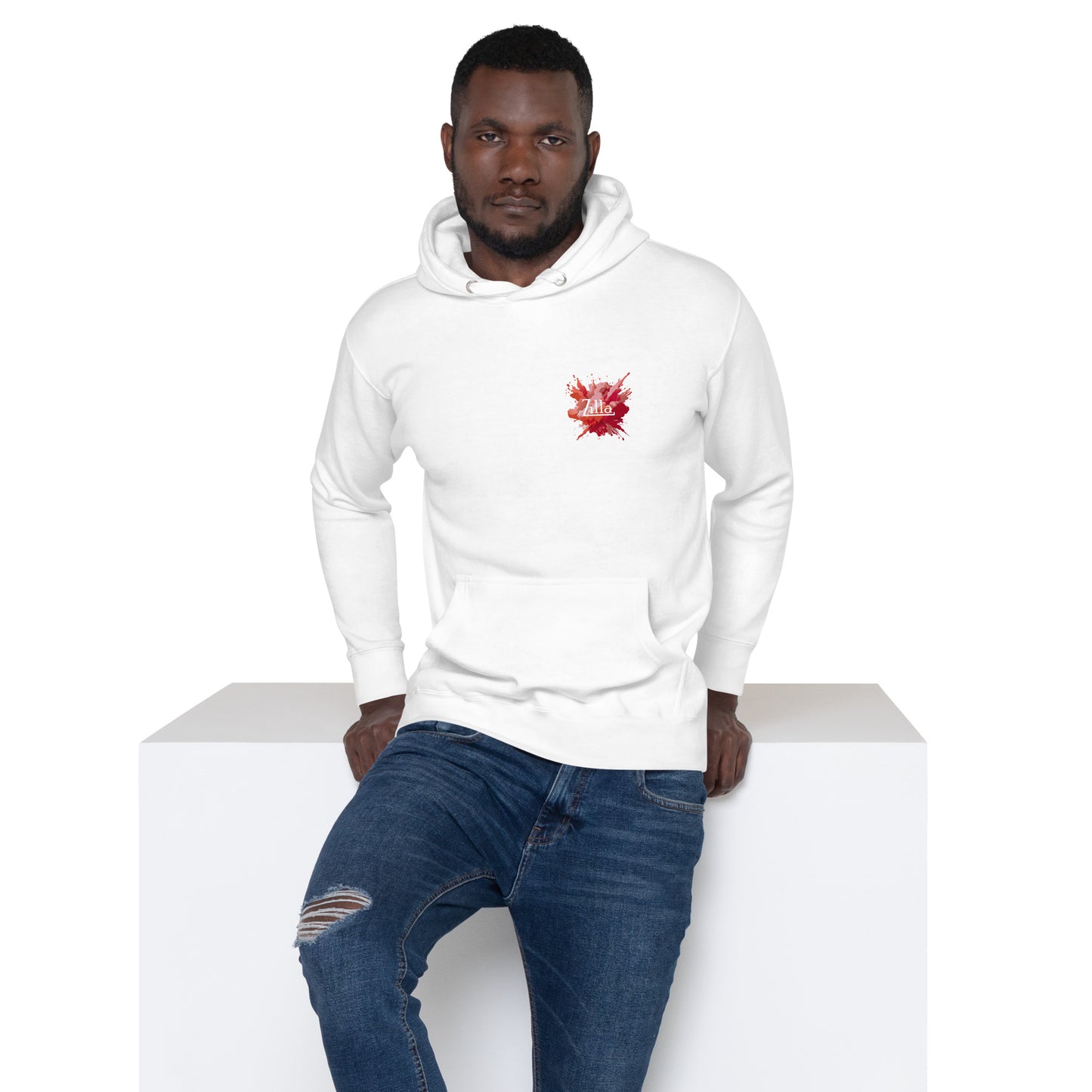 Zilla Whiteout Hoodie-Zilla