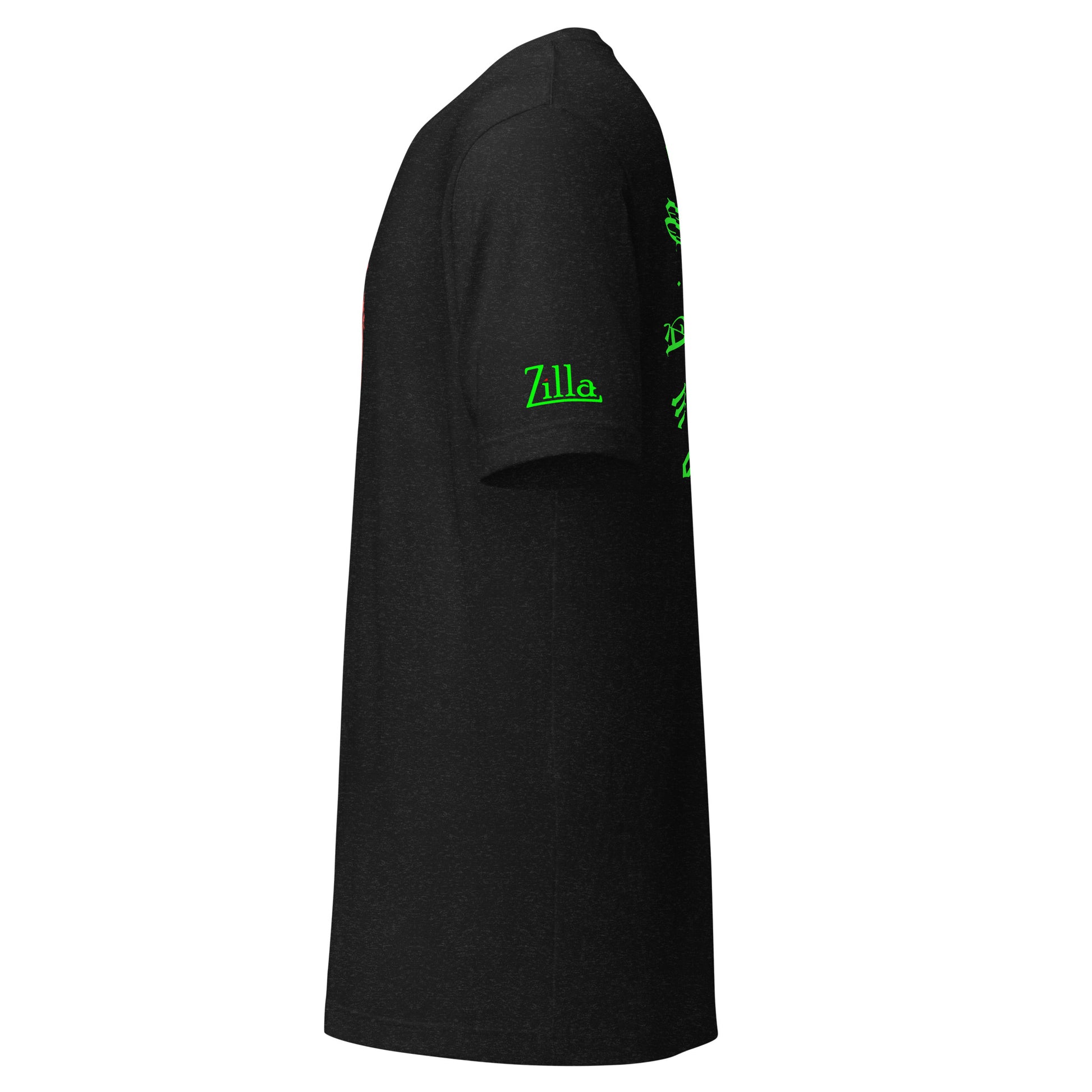 Zilla Monster Heart Tee (Lime)-Zilla