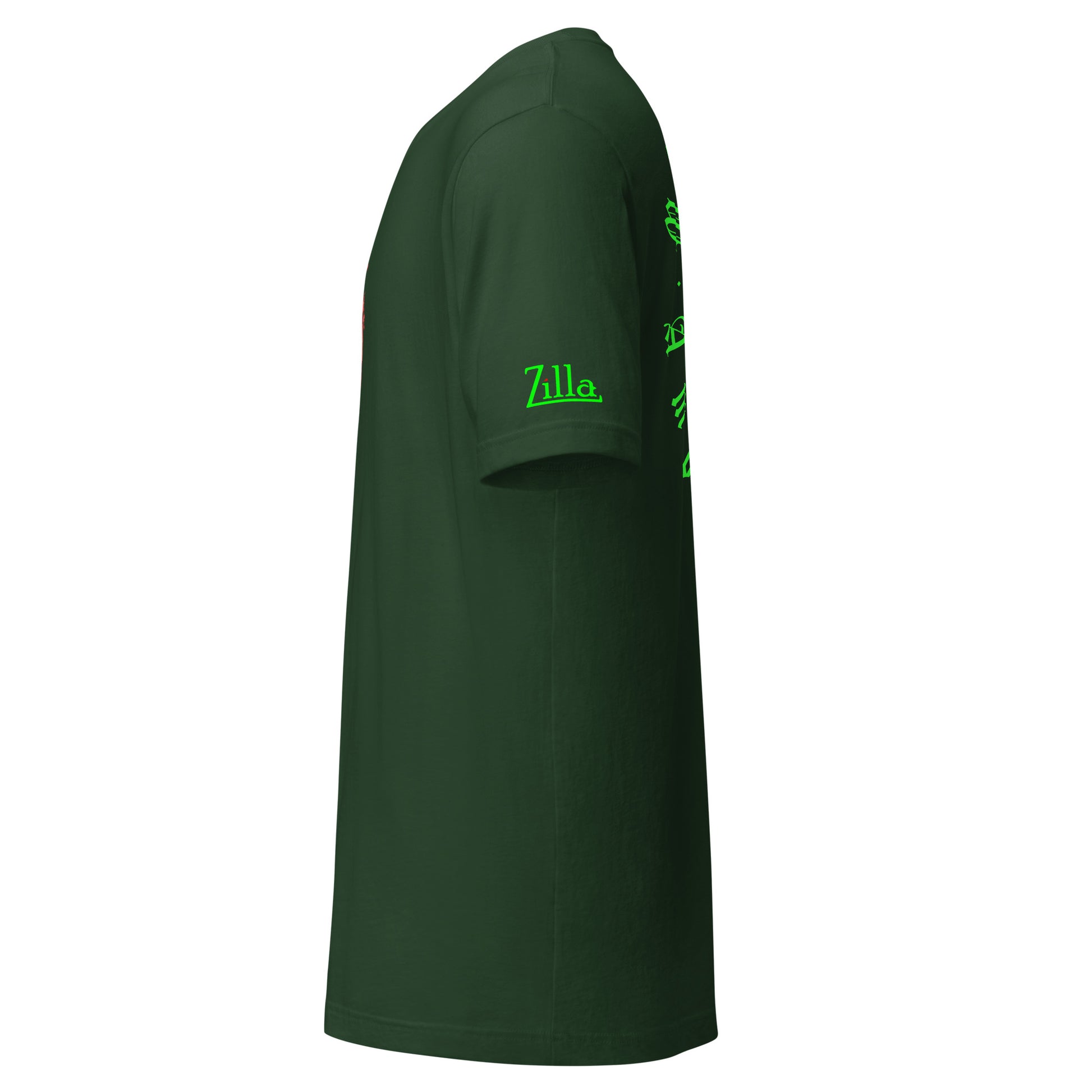 Zilla Monster Heart Tee (Lime)-Zilla