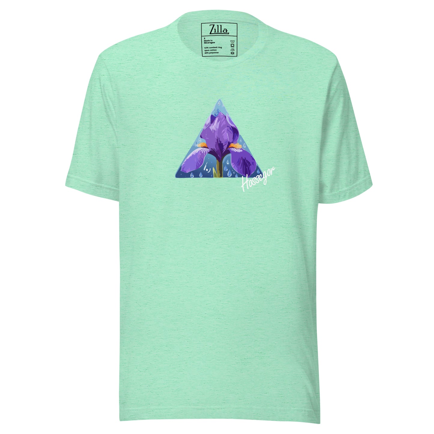 Zilla Flower Power Iris Tee-Zilla
