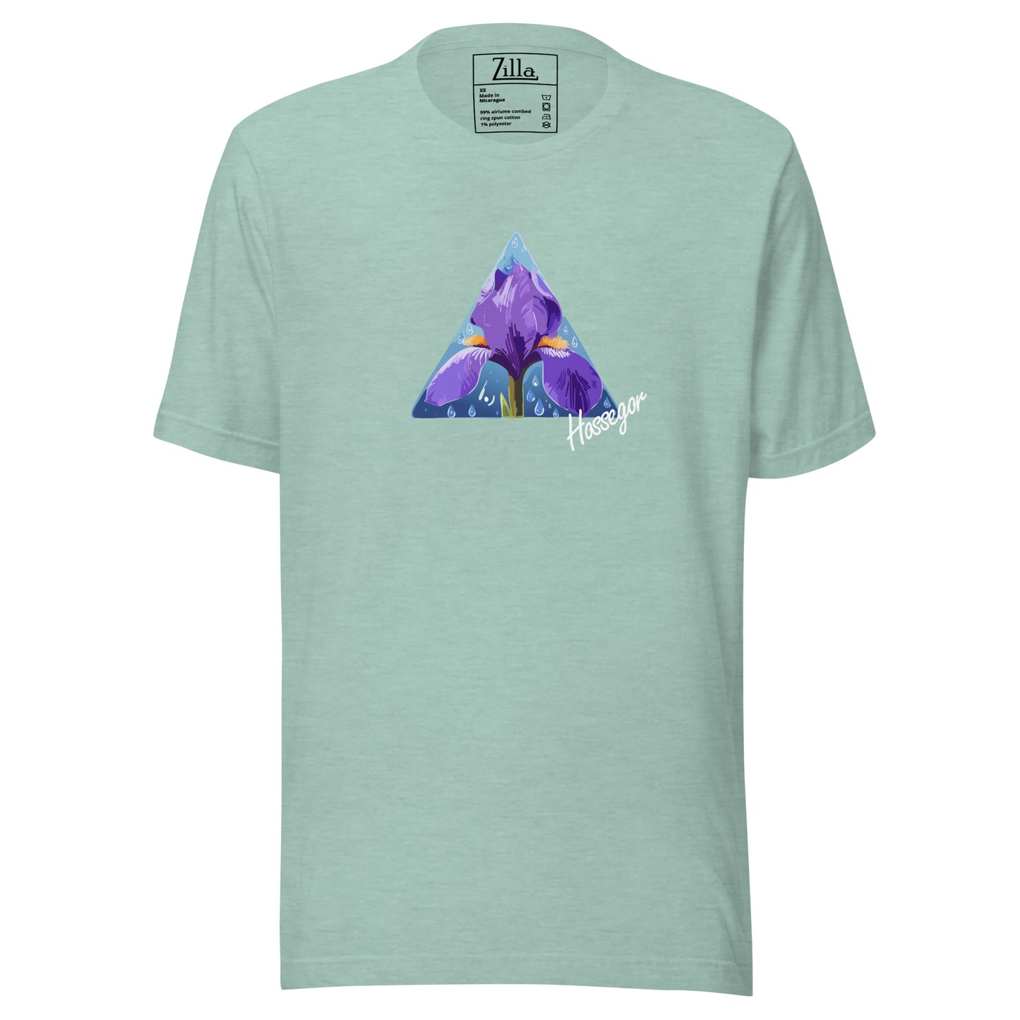 Zilla Flower Power Iris Tee-Zilla
