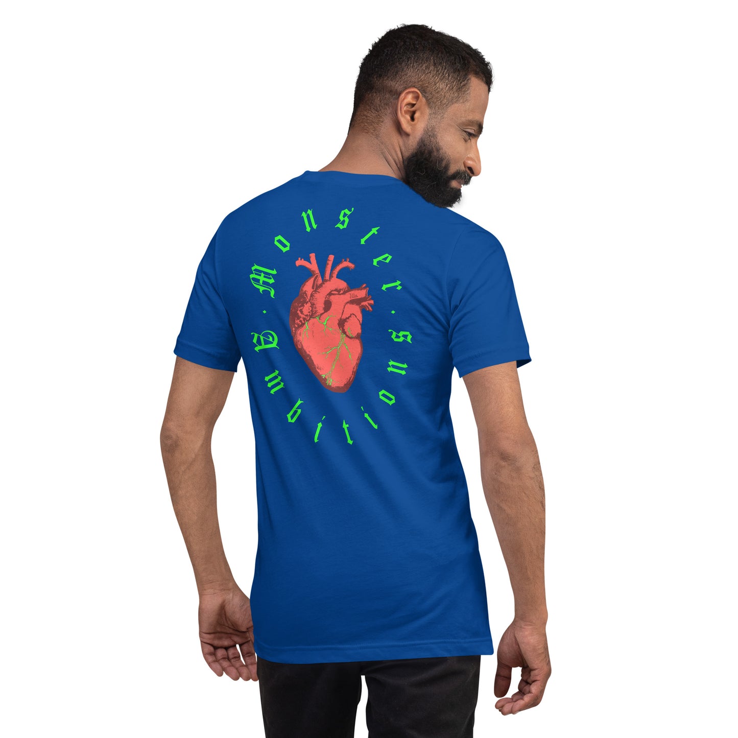 Zilla Monster Heart Tee (Lime)-Zilla