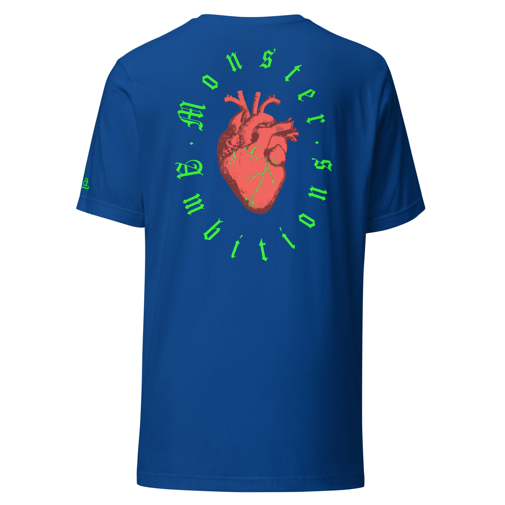 Zilla Monster Heart Tee (Lime)-Zilla