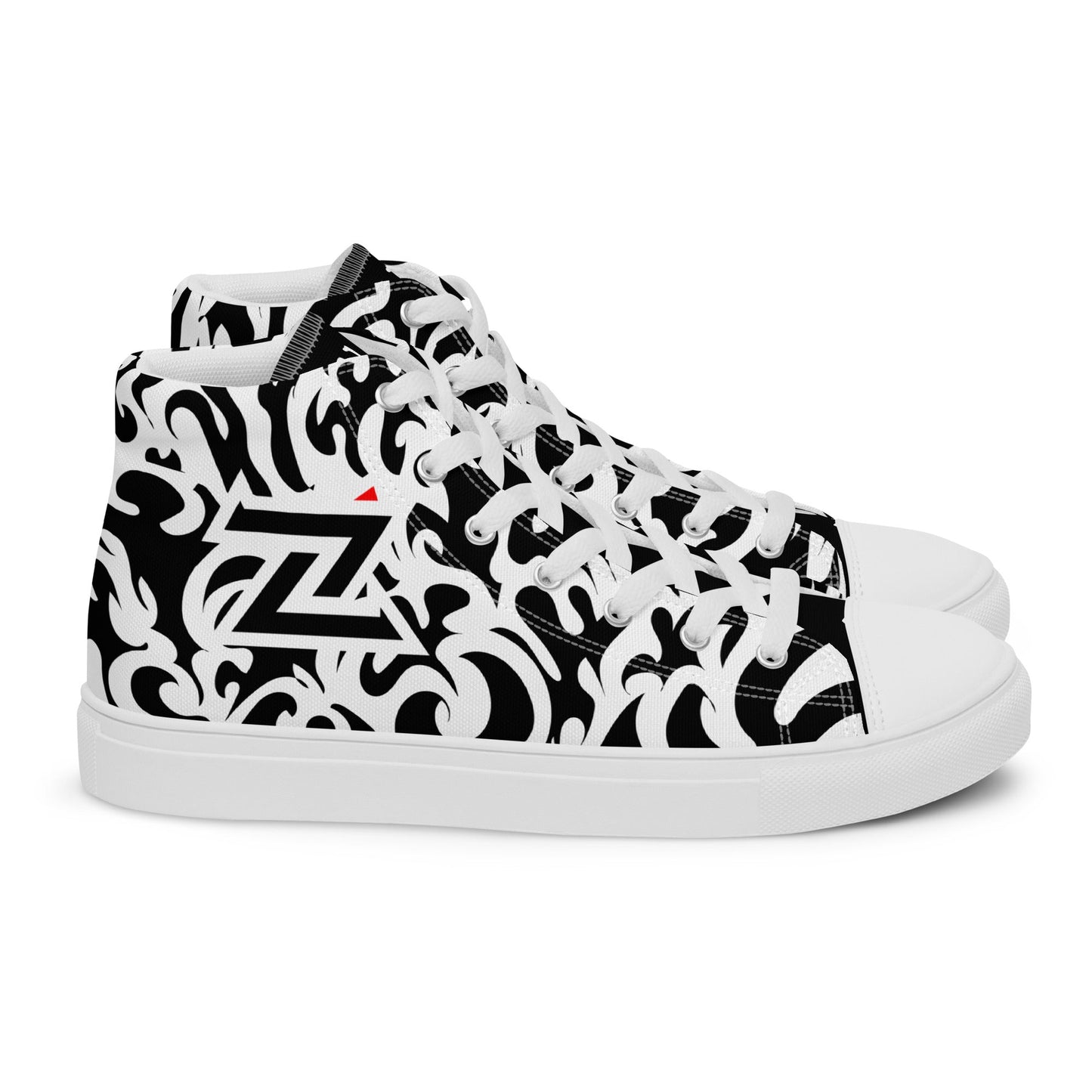 Zilla BigTruck Doodle1 High Top Canvas Shoes - Zilla