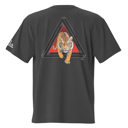 Zilla Checco Beware Tiger Oversized T-Shirt - Zilla